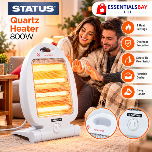 Status quartz heater 800w - quartz, 2