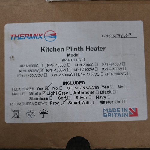 Thermix hydronic plinth - , heater