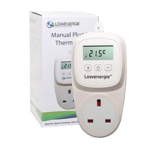 Plug thermostat electric - plug,