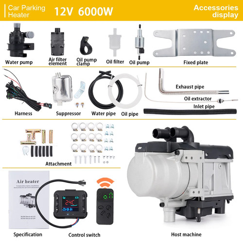 Air water heater - air, gasoline