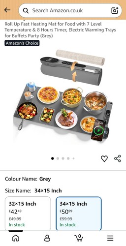 New food warming mat - food,