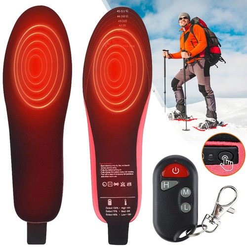 Wireless heated insoles remote - heated,