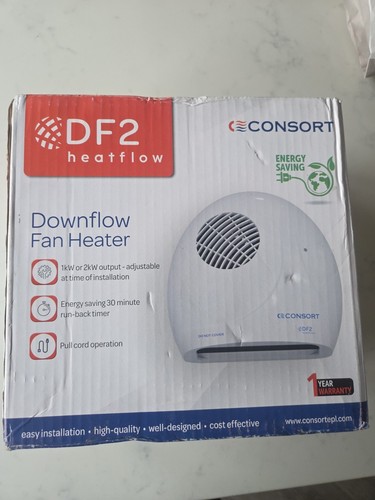 Consort downflow fan heater - consort,
