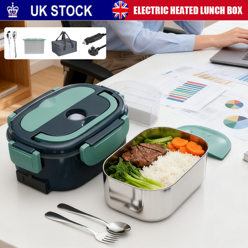 Heated lunch box - 1.5l, portable
