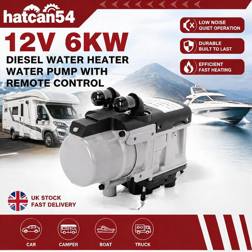 12v 6kw diesel water heater - 6kw,